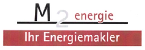 M2energie Ihr Energiemakler Logo (DPMA, 10.10.2011)