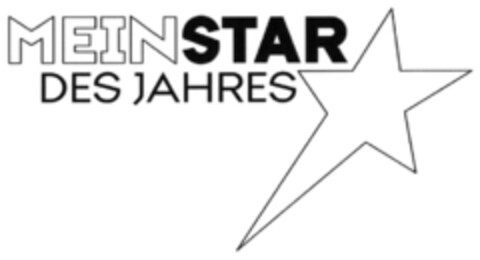 MEIN STAR DES JAHRES Logo (DPMA, 31.08.2016)