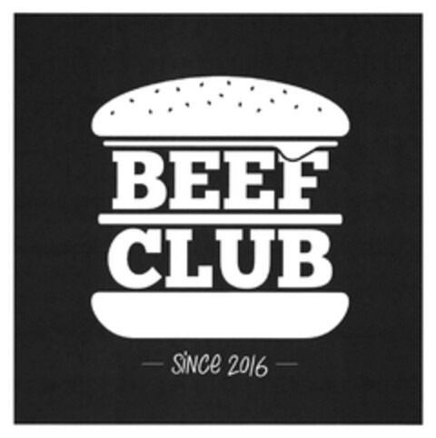 BEEF CLUB - SINCE 2016 - Logo (DPMA, 03.02.2017)