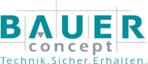 BAUER concept Technik. Sicher. Erhalten. Logo (DPMA, 06/04/2017)