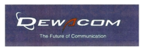 DEWACOM The Future of Comunication Logo (DPMA, 02.03.2018)