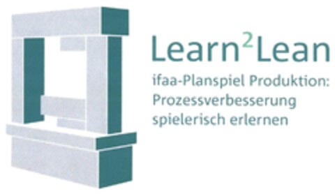 Learn2Lean ifaa-Planspiel Produktion: Prozessverbesserung spielerisch erlernen Logo (DPMA, 06/30/2018)