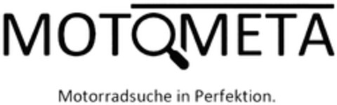 MOTOMETA Motorradsuche in Perfektion. Logo (DPMA, 31.12.2021)