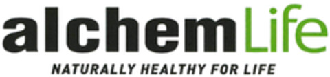 alchemLife NATURALLY HEALTHY FOR LIFE Logo (DPMA, 07/25/2022)