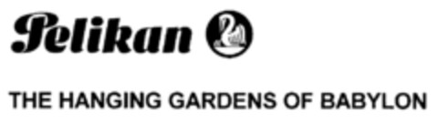 Pelikan THE HANGING GARDENS OF BABYLON Logo (DPMA, 15.05.2002)