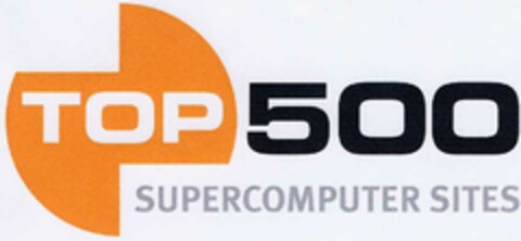 TOP 500 SUPERCOMPUTER SITES Logo (DPMA, 12/20/2002)