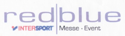 red blue INTERSPORT Messe Event Logo (DPMA, 03.05.2004)