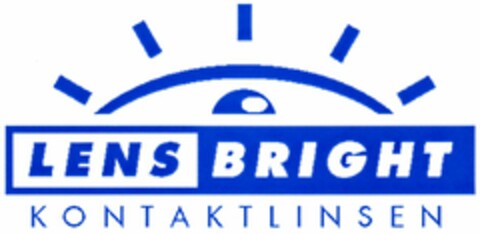 LENS BRIGHT KONTAKTLINSEN Logo (DPMA, 19.01.2005)