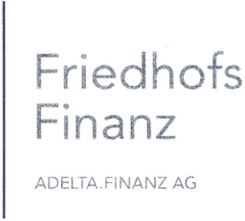 Friedhofs Finanz ADELTA.FINANZ AG Logo (DPMA, 09.11.2006)