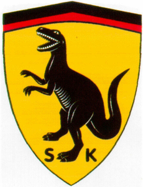 S K Logo (DPMA, 22.11.1995)