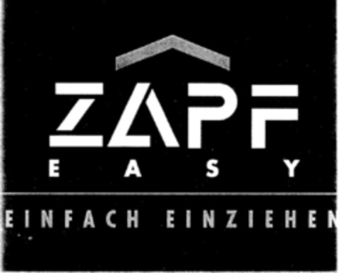 ZAPF  E A S Y  EINFACH EINZIEHEN Logo (DPMA, 06.02.1997)