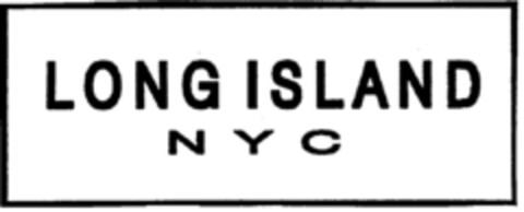 LONG ISLAND NYC Logo (DPMA, 20.03.1997)