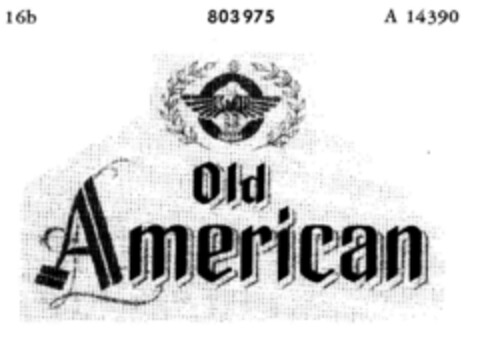 Old American Logo (DPMA, 08.06.1964)