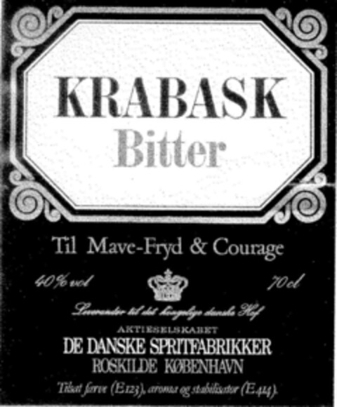 KRABASK Bitter Logo (DPMA, 04.05.1984)