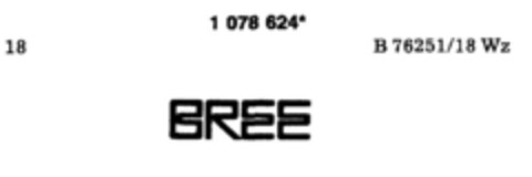 BREE Logo (DPMA, 07.02.1985)