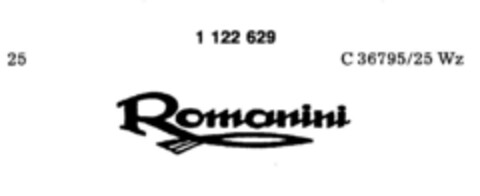 Romanini Logo (DPMA, 31.08.1987)