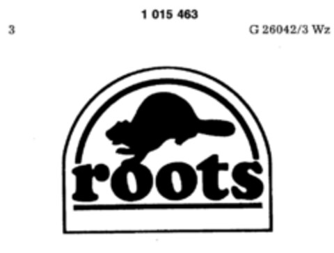 roots Logo (DPMA, 29.05.1978)