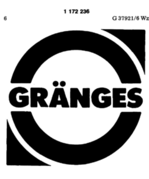 GRÄNGES Logo (DPMA, 04/09/1990)