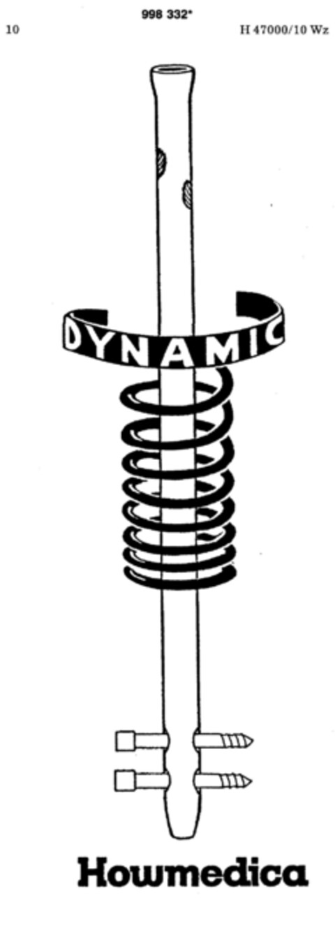 DYNAMIC Howmedica Logo (DPMA, 18.01.1980)