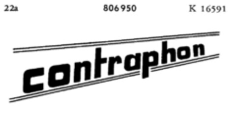 contraphon Logo (DPMA, 09.09.1959)