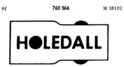 HOLEDALL Logo (DPMA, 20.06.1961)