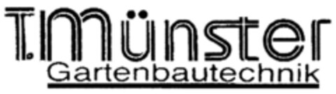 T.Münster Gartenbautechnik Logo (DPMA, 06.06.1991)