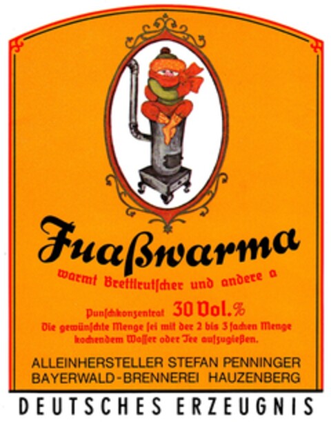 Fuaßwarma Logo (DPMA, 02.06.1976)