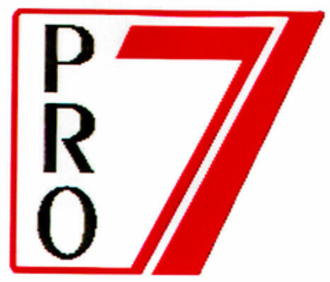 PRO 7 Logo (DPMA, 19.02.1991)