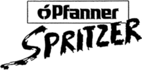 oPfanner SPRITZER Logo (DPMA, 05.05.1993)