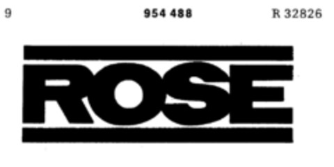 ROSE Logo (DPMA, 24.03.1976)