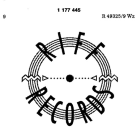 RIFF RECORDS Logo (DPMA, 26.04.1990)