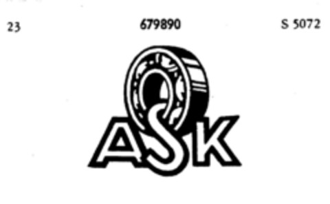 ASK Logo (DPMA, 09.07.1954)