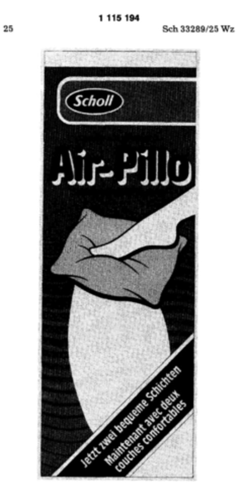 Air-Pillo Logo (DPMA, 14.03.1987)
