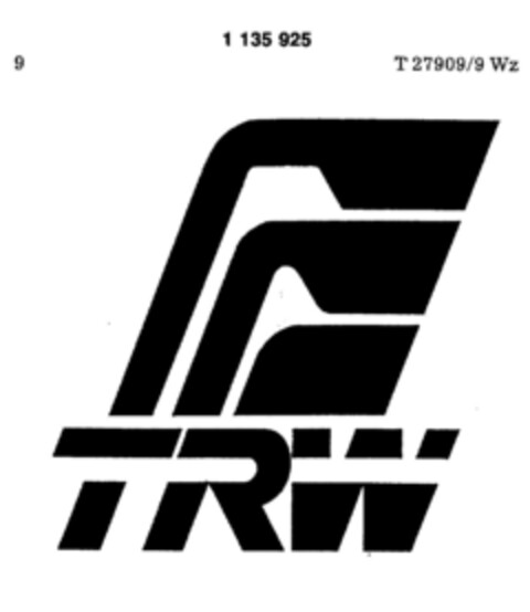 TRW Logo (DPMA, 05.08.1988)