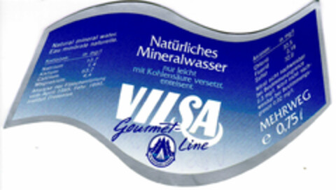 VILSA Gourmet-Line Logo (DPMA, 20.06.1994)