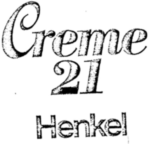 Creme 21 Henkel Logo (DPMA, 09.10.1979)