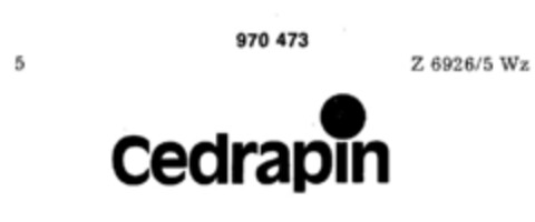 Cedrapin Logo (DPMA, 20.03.1976)