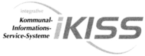 iKISS integrative Kommunal-Informations-Service-Systeme Logo (DPMA, 02/09/2000)