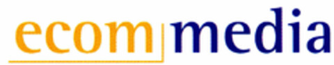 ecom media Logo (DPMA, 08.03.2000)