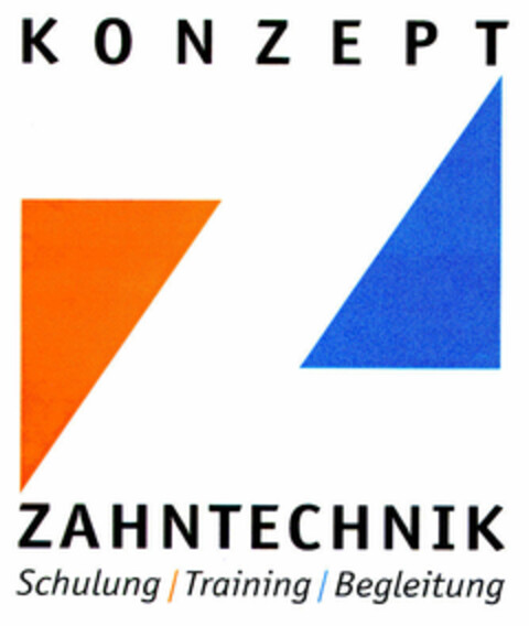 KONZEPT ZAHNTECHNIK Schulung/Training/Begleitung Logo (DPMA, 23.10.2001)