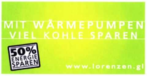 MIT WÄRMEPUMPEN VIEL KOHLE SPAREN Logo (DPMA, 23.12.2008)