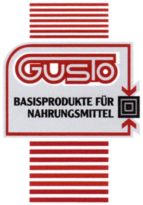 GUSTO BASISPRODUKTE FÜR NAHRUNGSMITTEL Logo (DPMA, 24.12.2008)