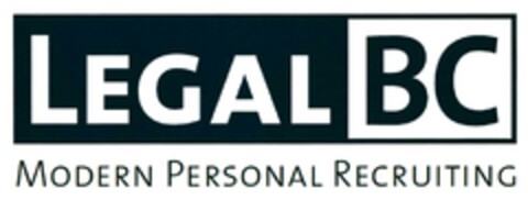 LEGAL BC MODERN PERSONAL RECRUITING Logo (DPMA, 08.08.2015)