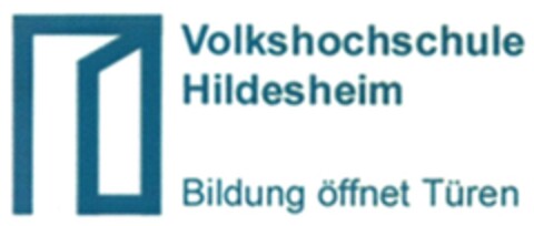 Volkshochschule Hildesheim Bildung öffnet Türen Logo (DPMA, 09/02/2015)