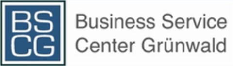 BSCG Business Service Center Grünwald Logo (DPMA, 16.04.2015)