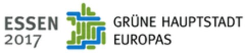 ESSEN 2017 GRÜNE HAUPTSTADT EUROPAS Logo (DPMA, 06/17/2016)