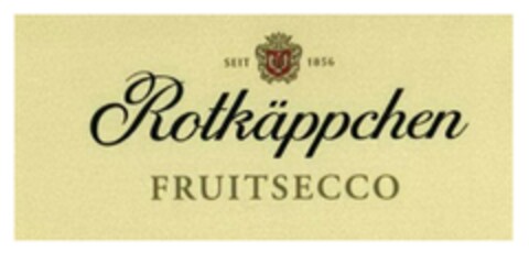 SEIT 1856 Rotkäppchen FRUITSECO Logo (DPMA, 12/15/2016)