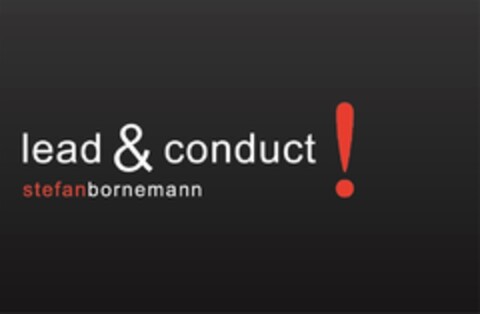 lead & conduct ! stefan bornemann Logo (DPMA, 18.09.2016)