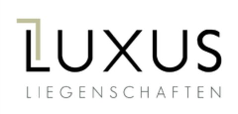 LUXUS LIEGENSCHAFTEN Logo (DPMA, 11/10/2016)