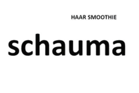 schauma HAAR SMOOTHIE Logo (DPMA, 14.01.2019)